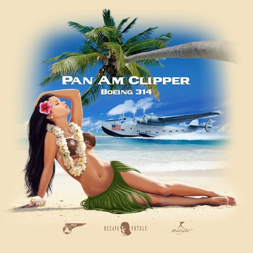 PAN AM Clipper Girl